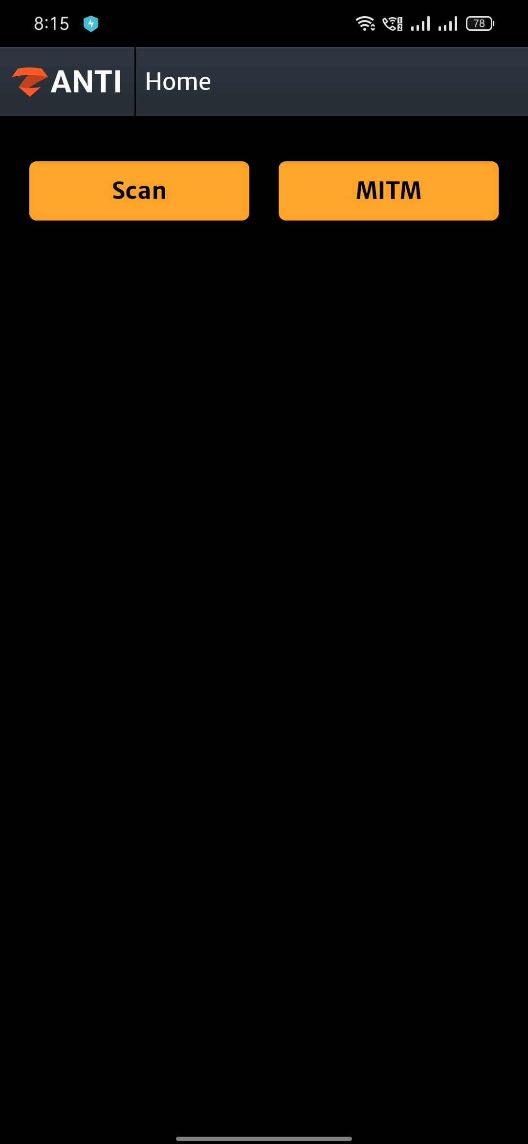 zAnti screenshot